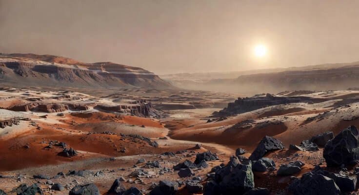 IMAX Mars Vista Landscape