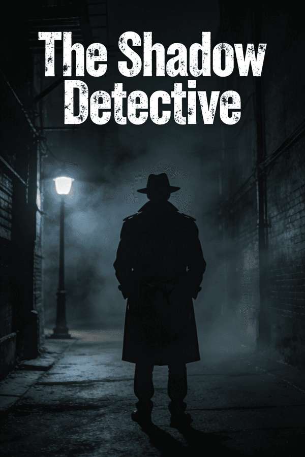 Crime Novel Book Cover "The Shadow Detective"
