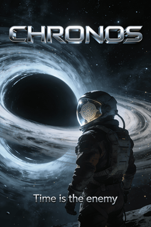 Cinematic Sci-Fi Movie Poster "CHRONOS"