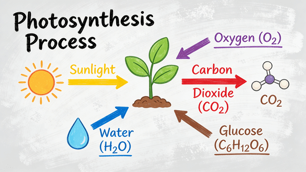 Whiteboard Photosynthesis Explanation