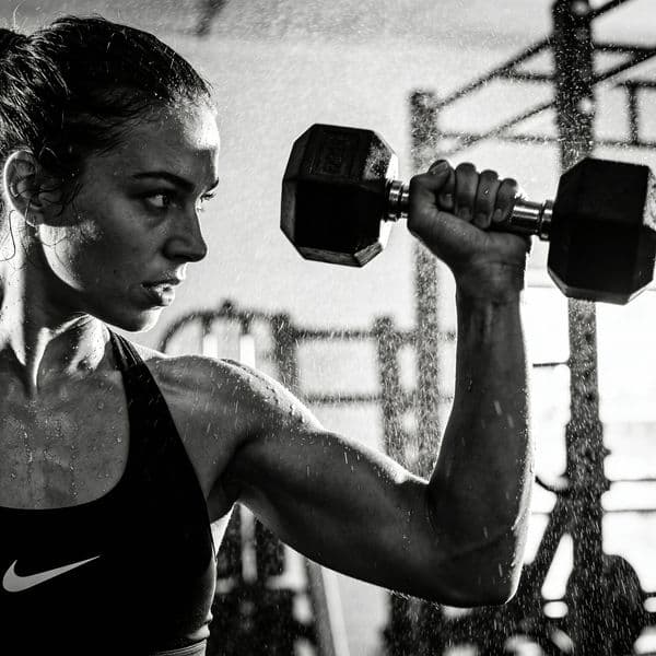 Intense Workout Monochrome