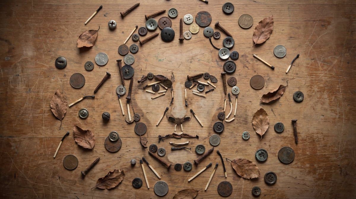 Still-Life Object Portrait Illusion