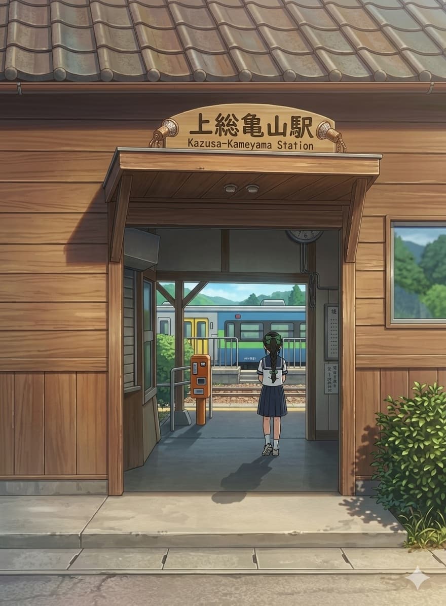 Anime Railway Station Transformation