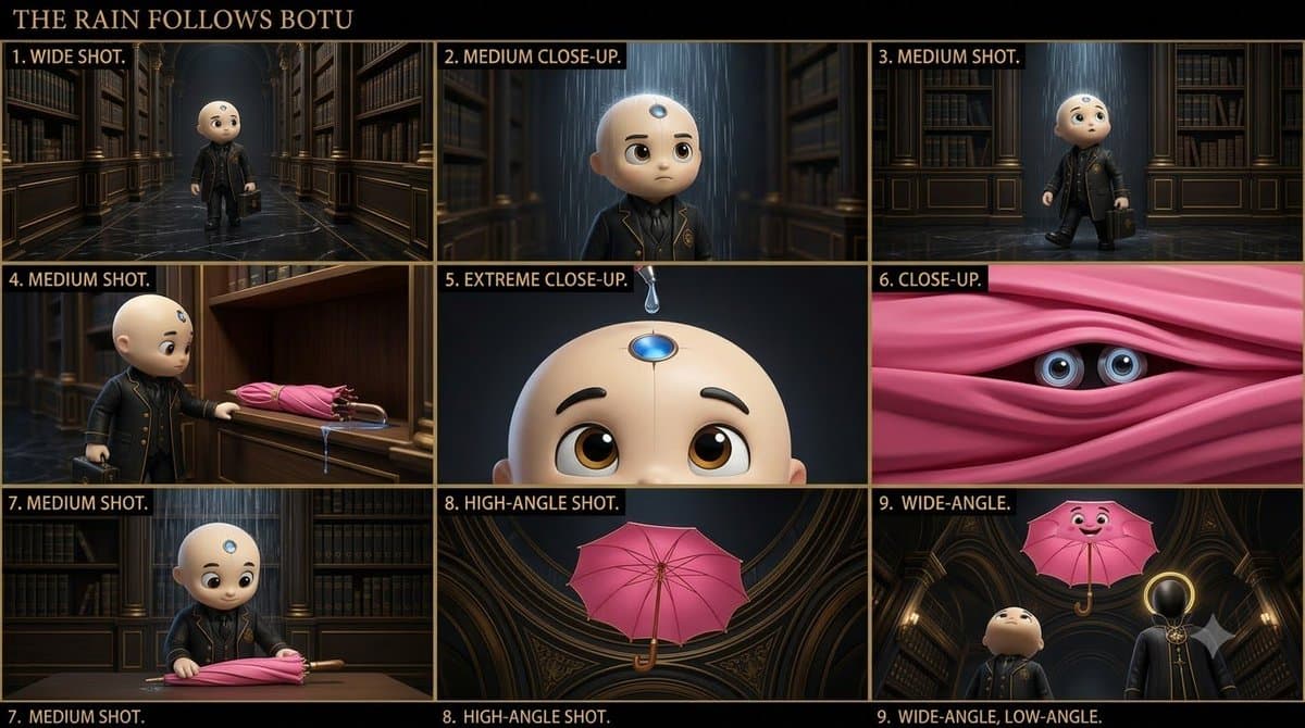 Cinematic Animated AI Archivist