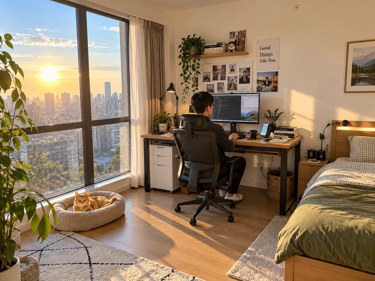 E-commerce Main Image - Realistic Room Promotion Render from Sketch