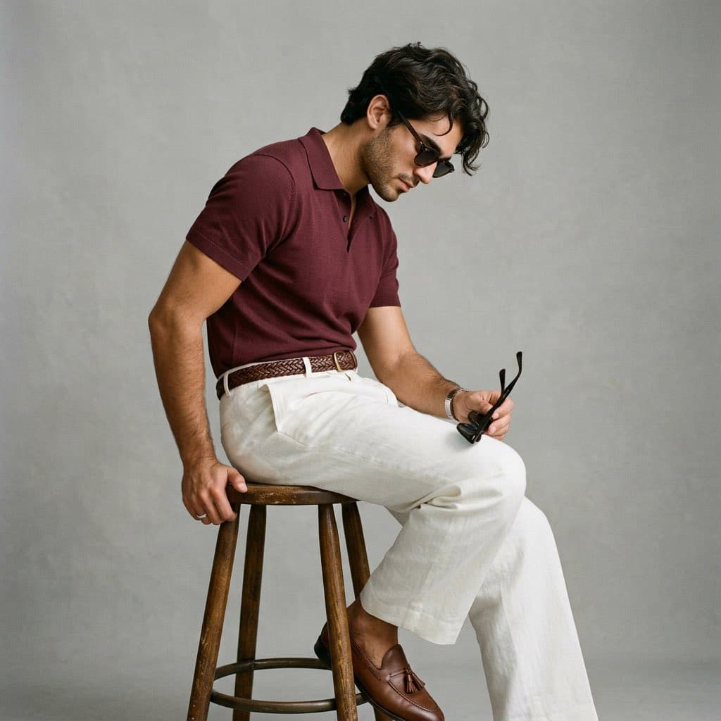 Editorial Fashion Portrait of a Young Man