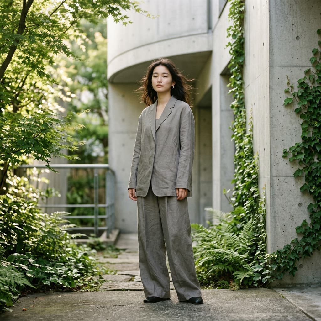 Fashion Brand Lookbook Editorial Portrait