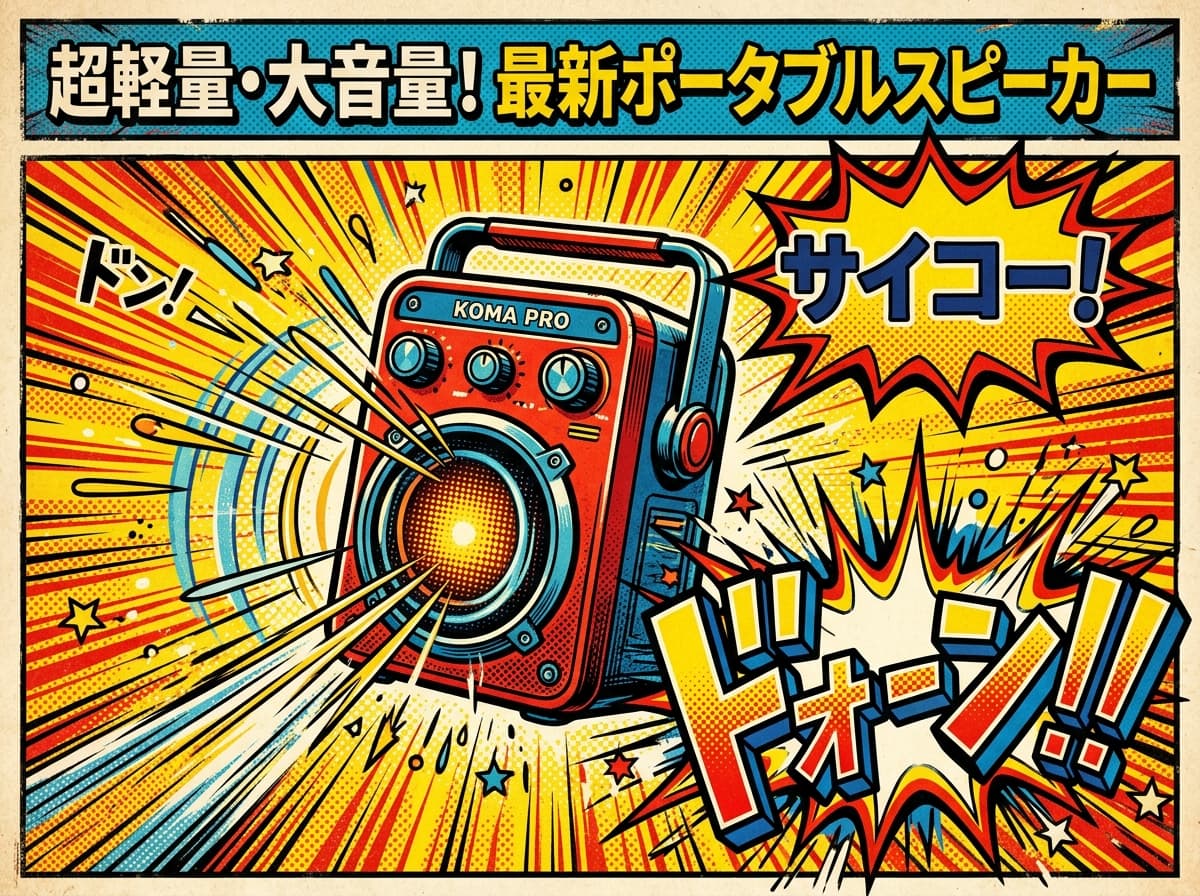 Pop Art Style Product Advertisement