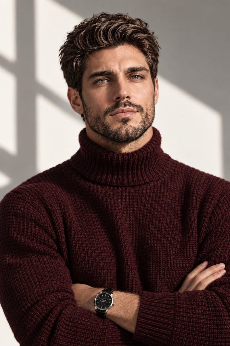 Editorial Fashion Menswear Portrait