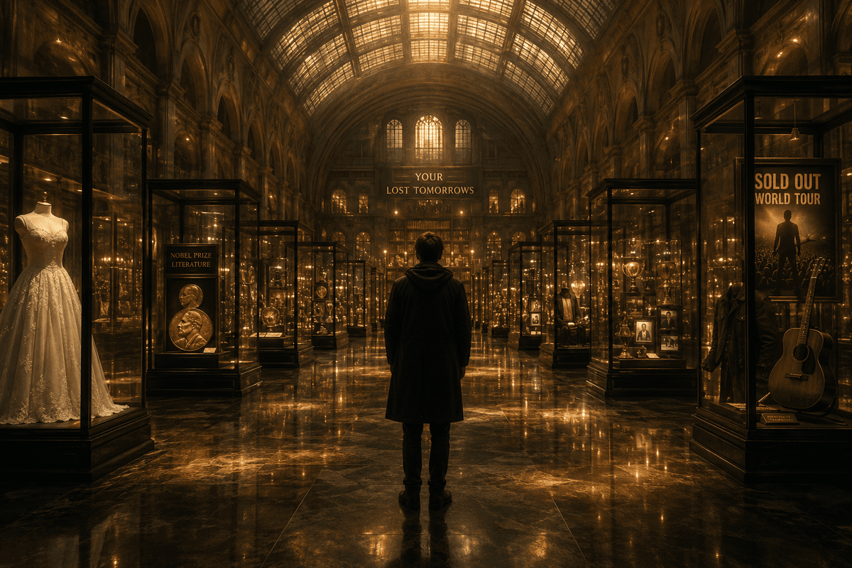 Museum of Lost Tomorrows conceptual scene