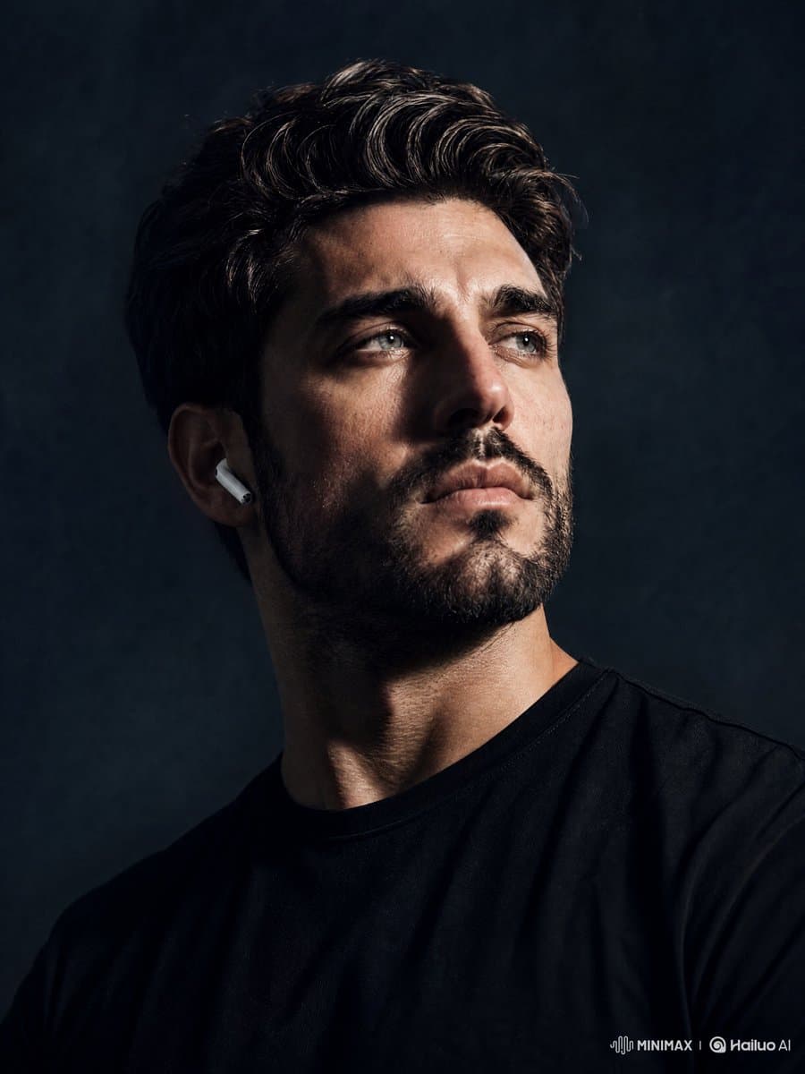 Cinematic Male Portrait Reference