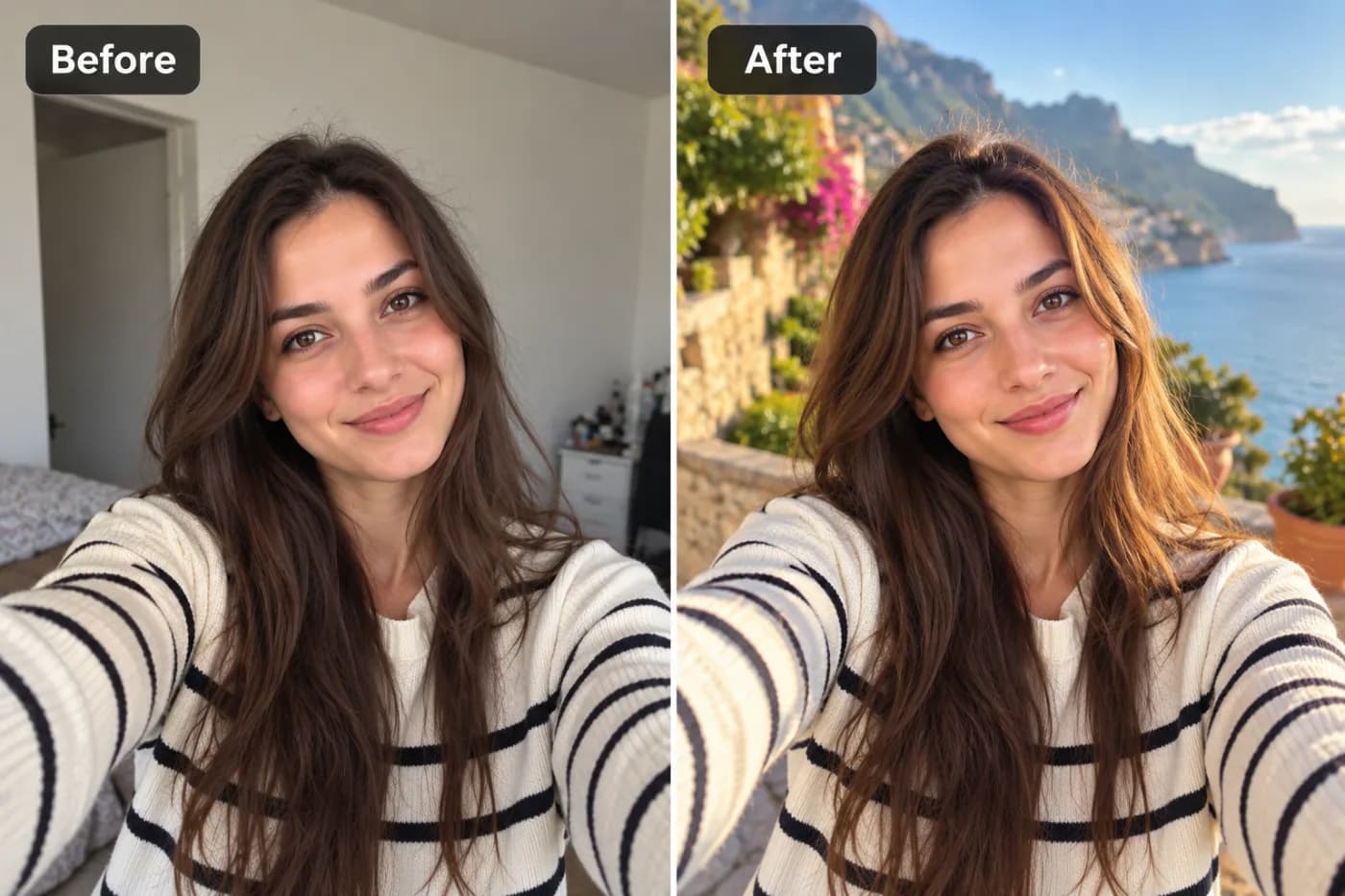 How to Make a PDF From Photos on iPhone (Free): before and after
