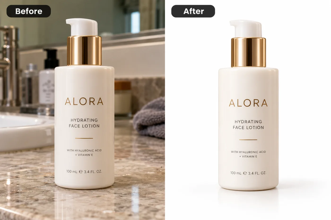 20 Creative AI Photo Effects That Are Going Viral Right Now: before and after
