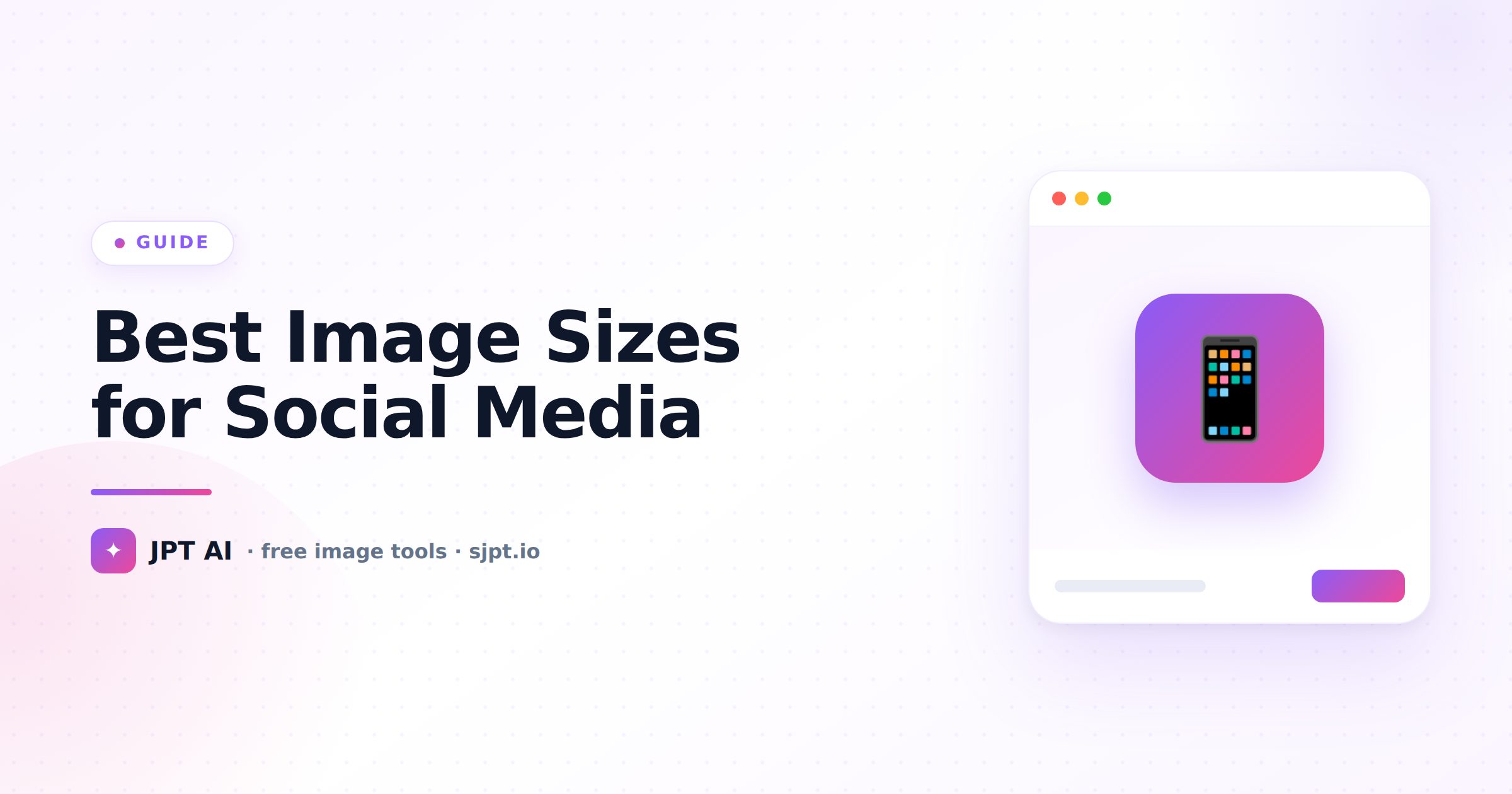 Best Image Sizes for Social Media in 2026 (Every Platform)