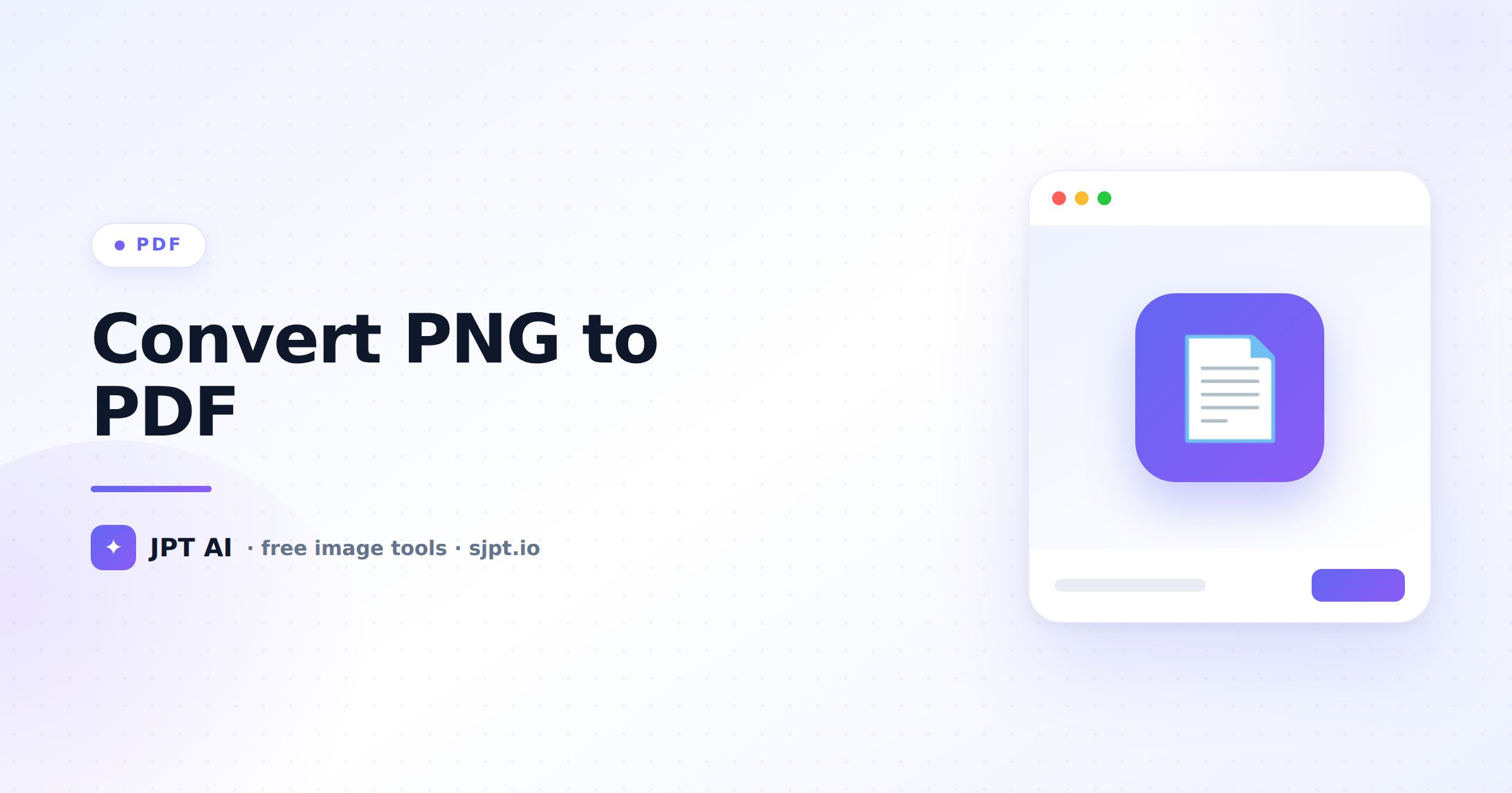 How to Convert PNG to PDF (Free, Keep It Sharp)