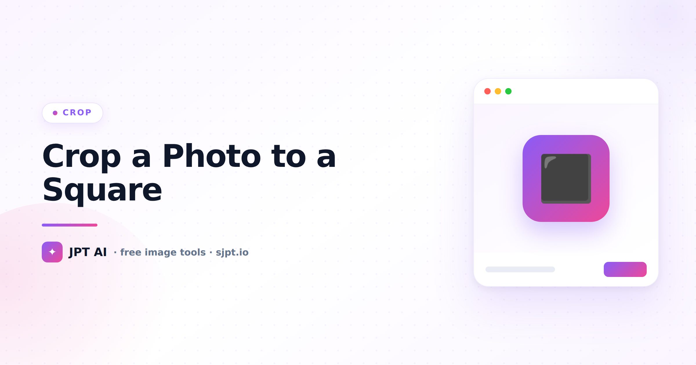 How to Crop a Photo to a Square (1:1, Free)