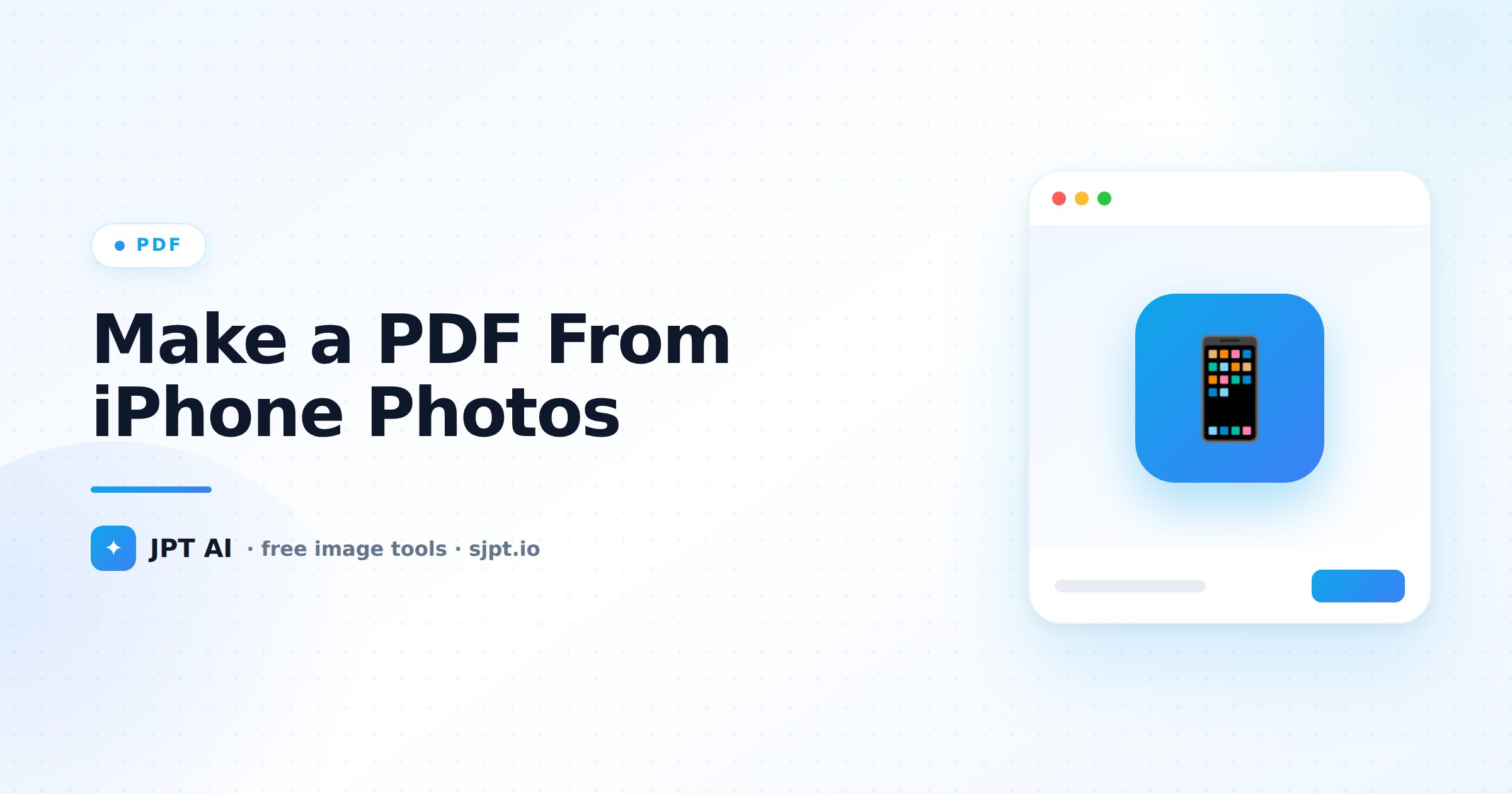 How to Make a PDF From Photos on iPhone (Free)