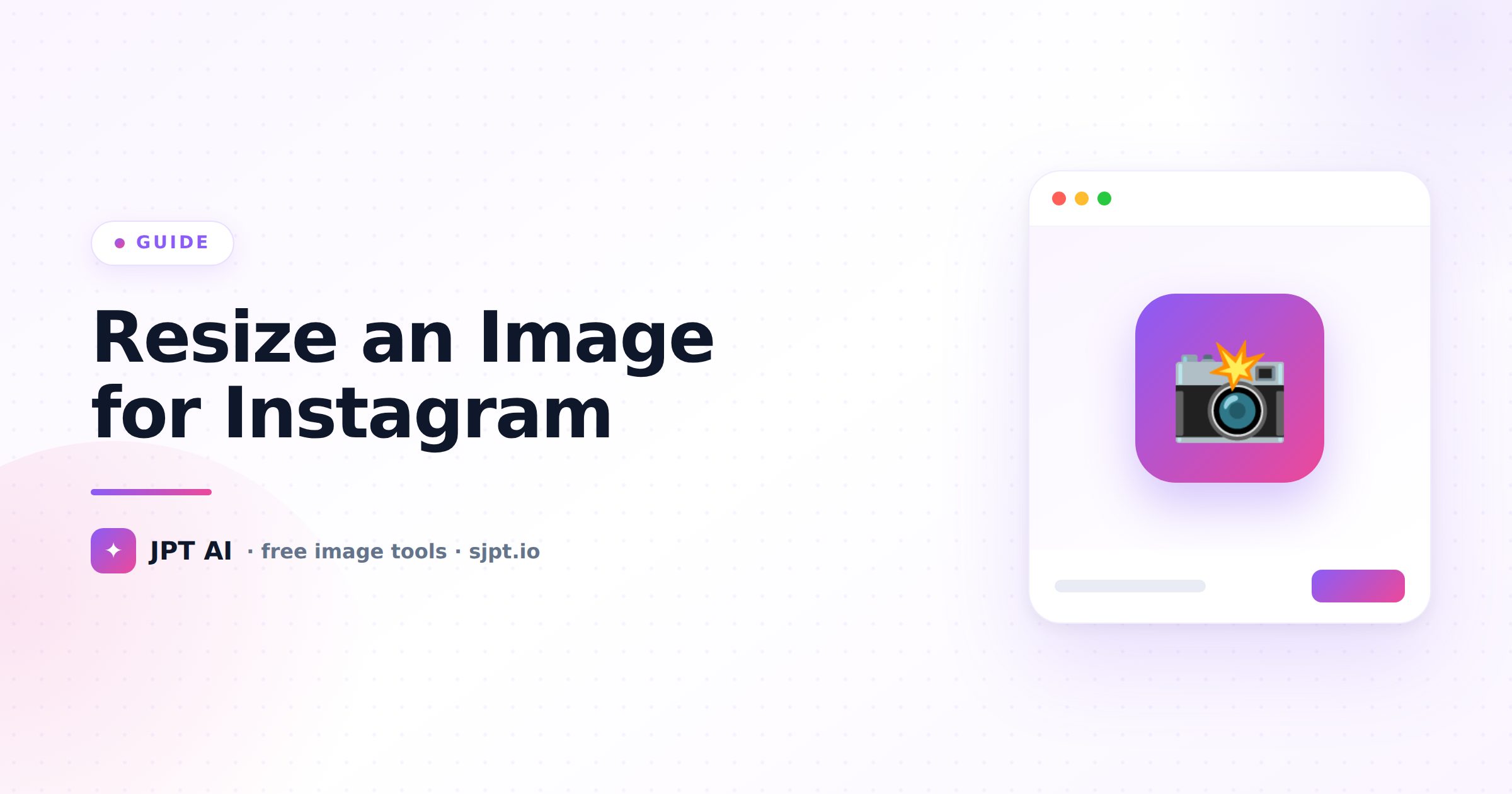 How to Resize an Image for Instagram (All Sizes 2026)