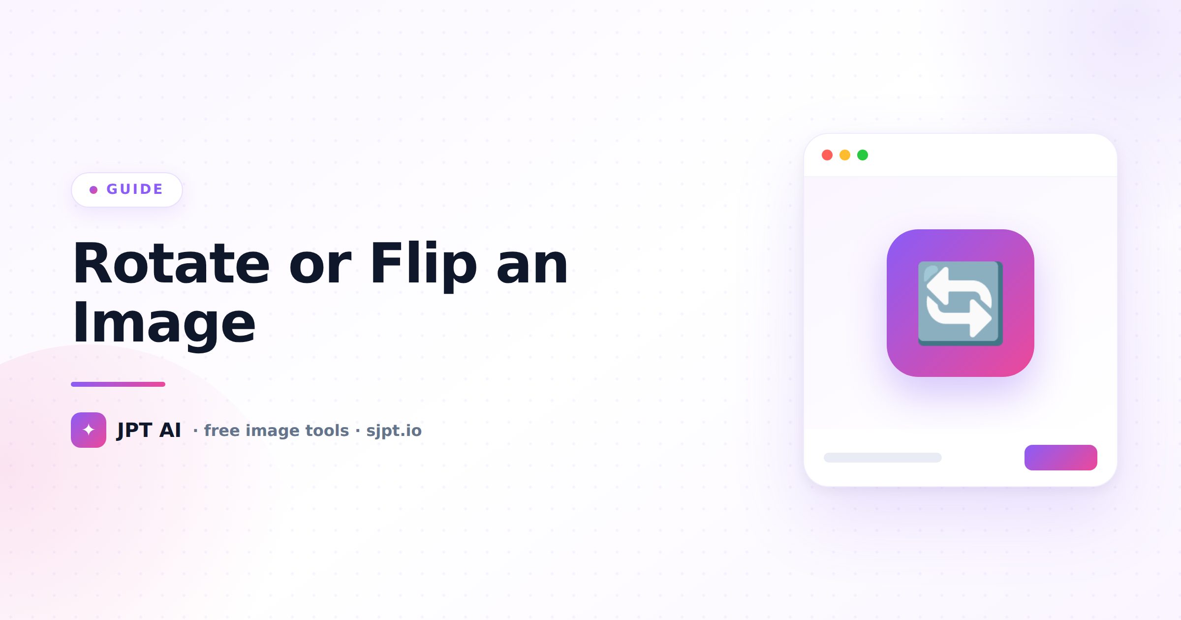 How to Rotate or Flip an Image Online (Free, Lossless)