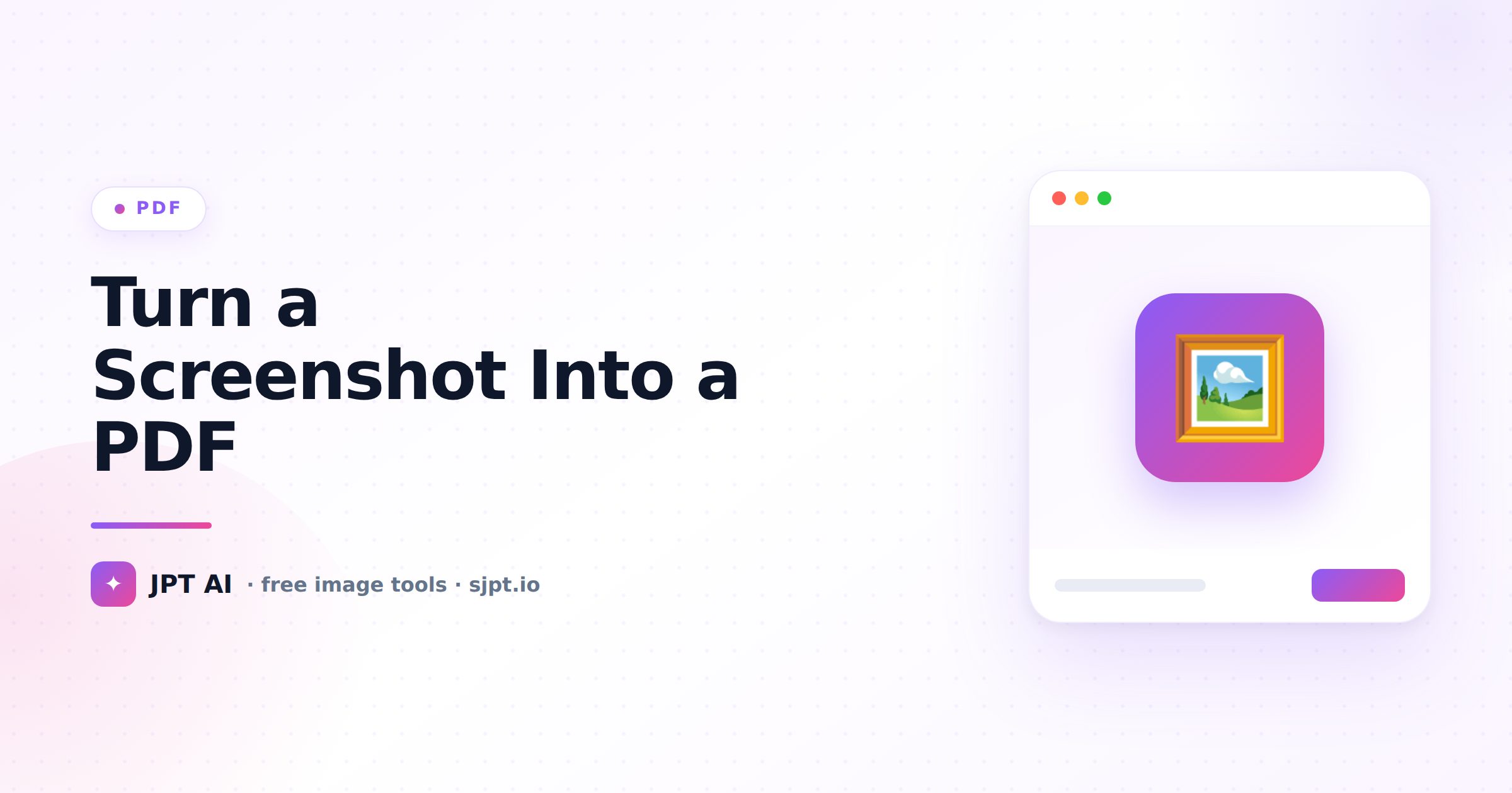 How to Turn a Screenshot Into a PDF (Free, No App)