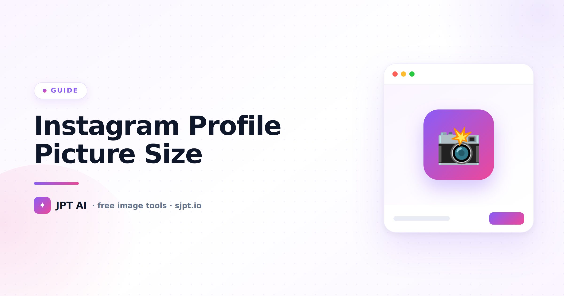 Instagram Profile Picture Size (and How to Crop One Perfectly)