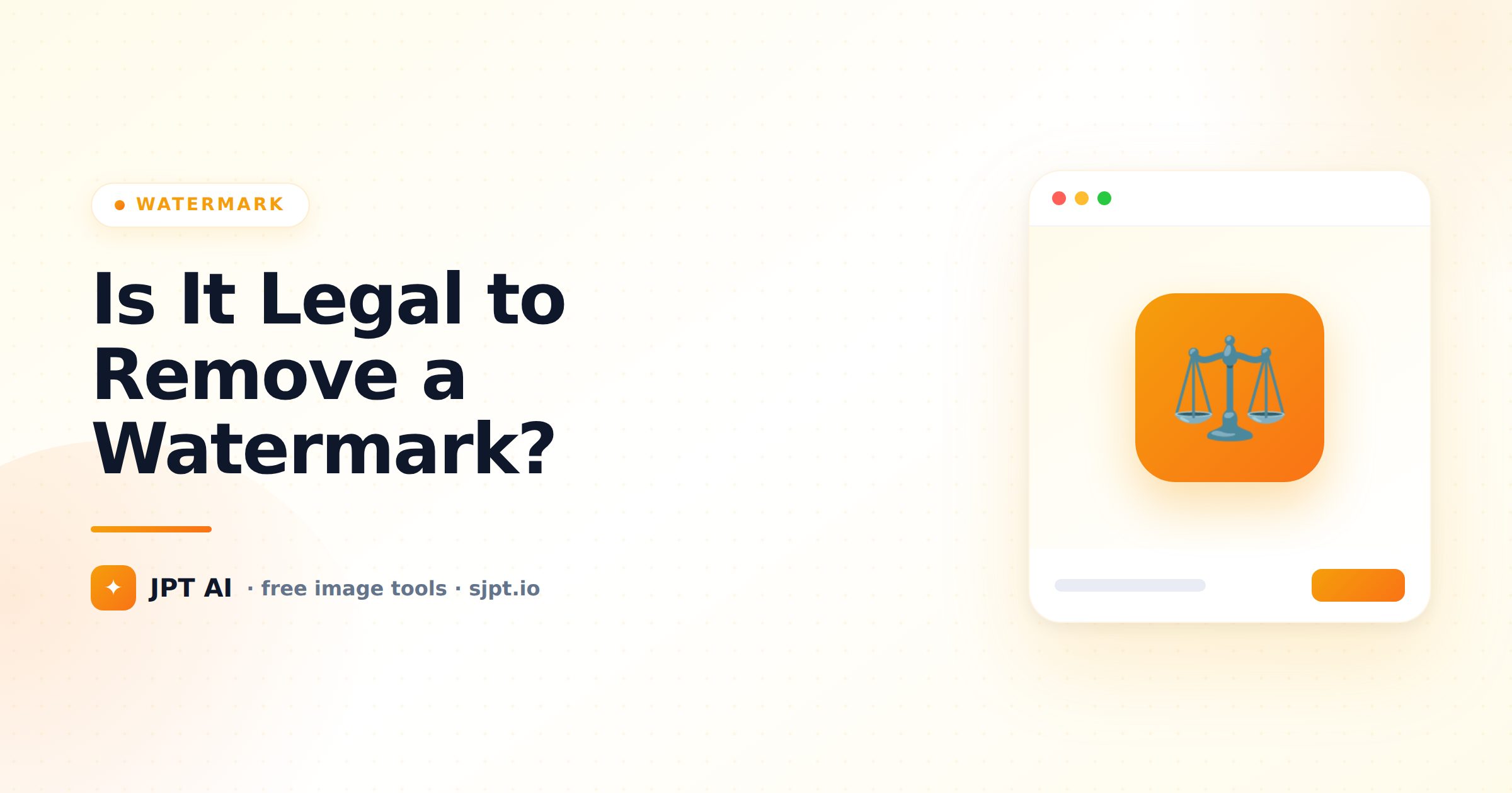 Is It Legal to Remove a Watermark? (What You Need to Know)
